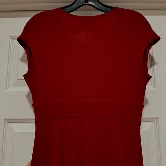 Brand new! CARILYN VAILE Deep Red Holiday Evening Dress by Stretch Sexy Size S - Picture 13 of 16
